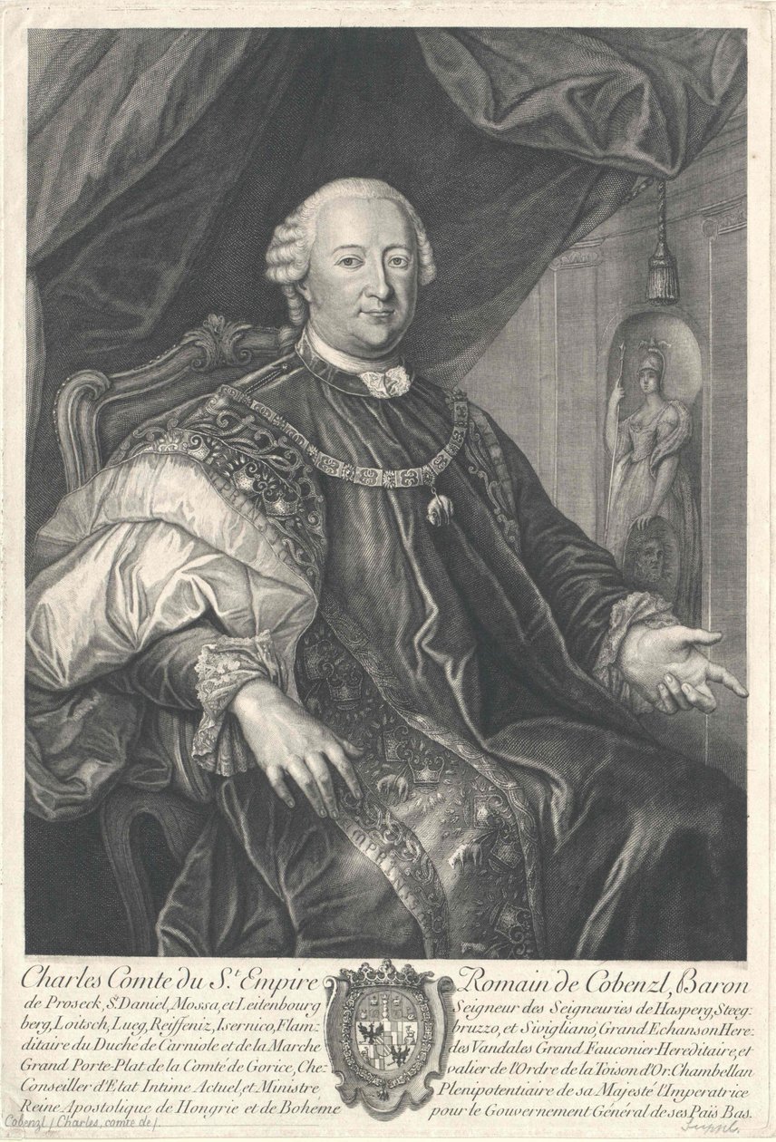 Johann Karl Philipp von Cobenzl autorstwa Unknown