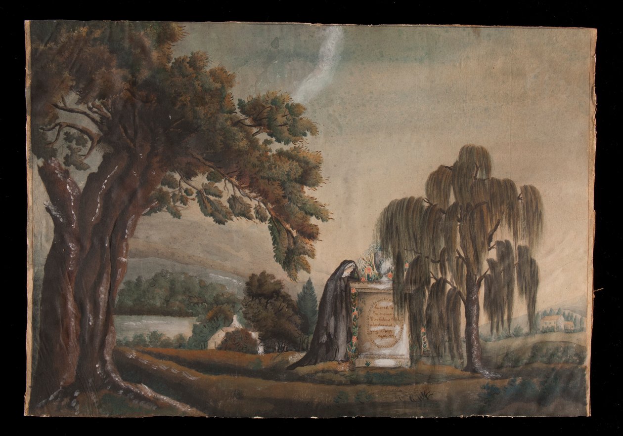 Scena pamięci dla pani Salome Wood autorstwa Unknown