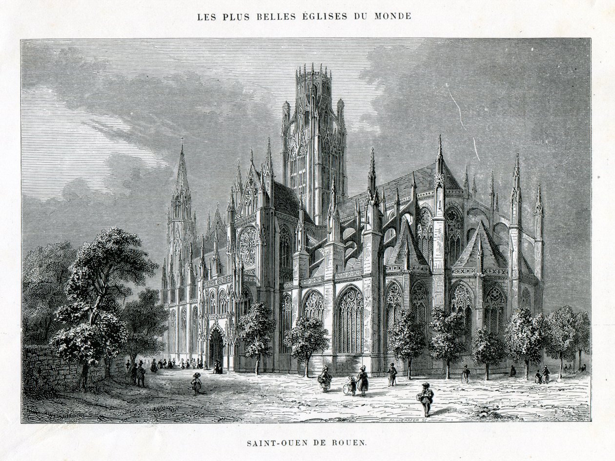 Sant-Ouen de Rouen autorstwa Unknown