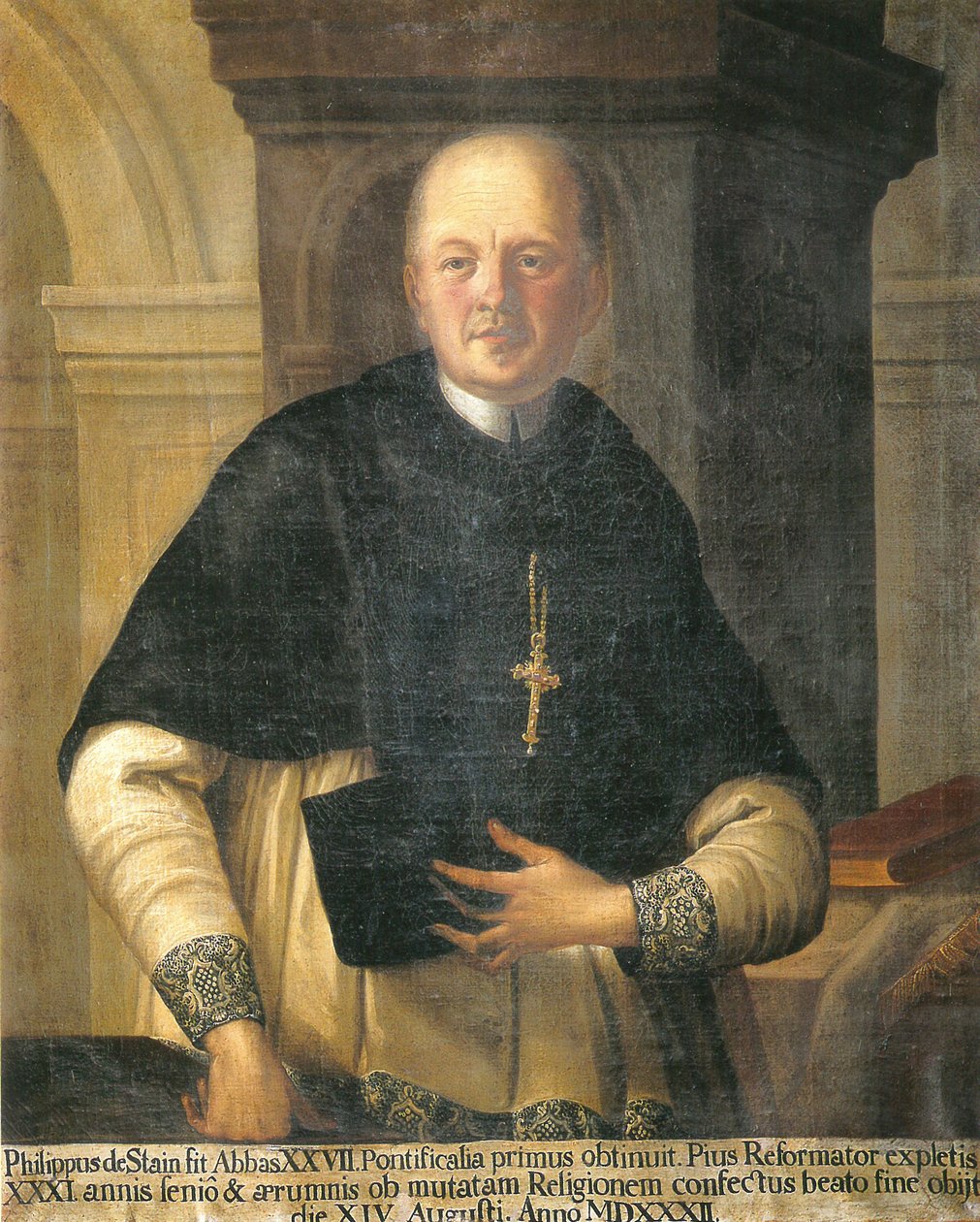 27. opat, Philipp von Stein autorstwa Unknown