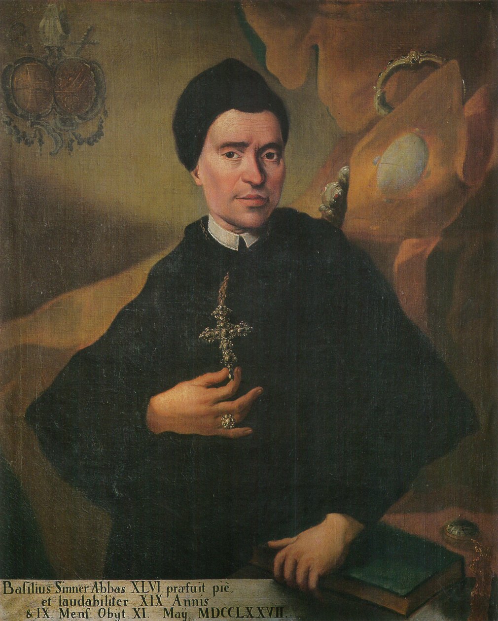 46. ​​opat, Basilius Sinner autorstwa Unknown