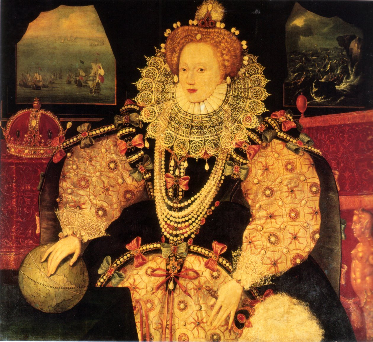 Elżbieta I z Anglii, portret Armady, prawdopodobnie zamówiony przez Sir Francisa Drake