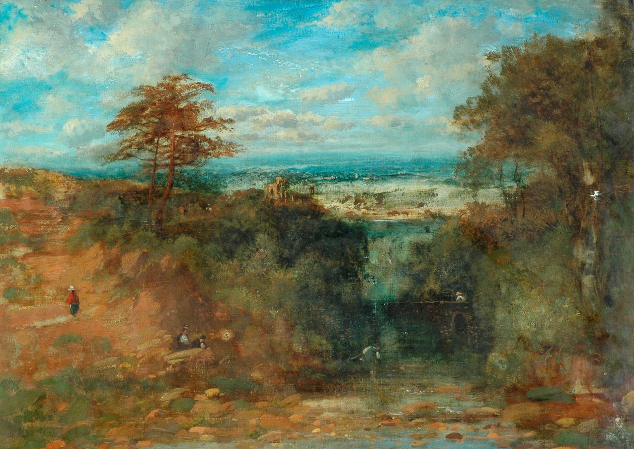 Scena wiejska, ok.1837 autorstwa Unknown
