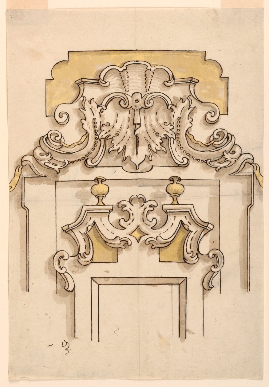 Rysunek (Francja i Włochy), 1725–50 autorstwa Unknown