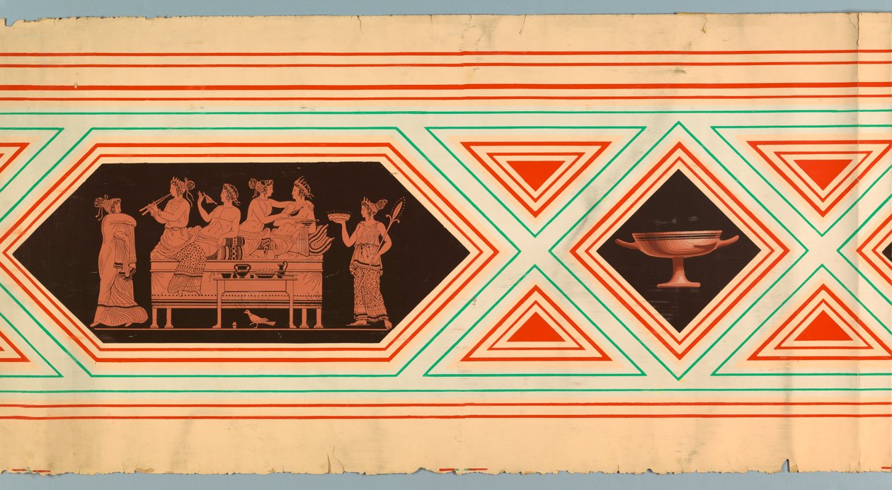 Fryz lub Dado (Francja), ca. 1840 autorstwa Unknown