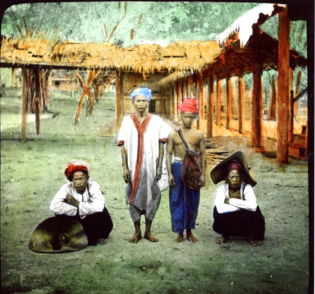 Rodzina Shan, ok. 1880 r. autorstwa Unknown