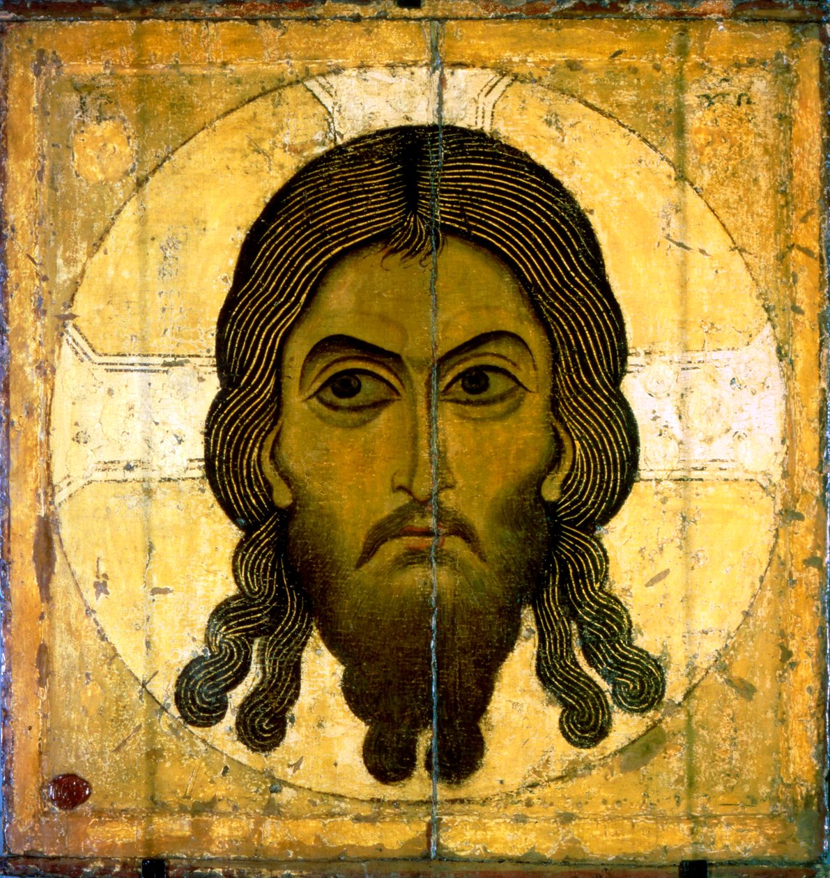 Święty Mandylion Vernicle, 1130-1200 autorstwa Unknown