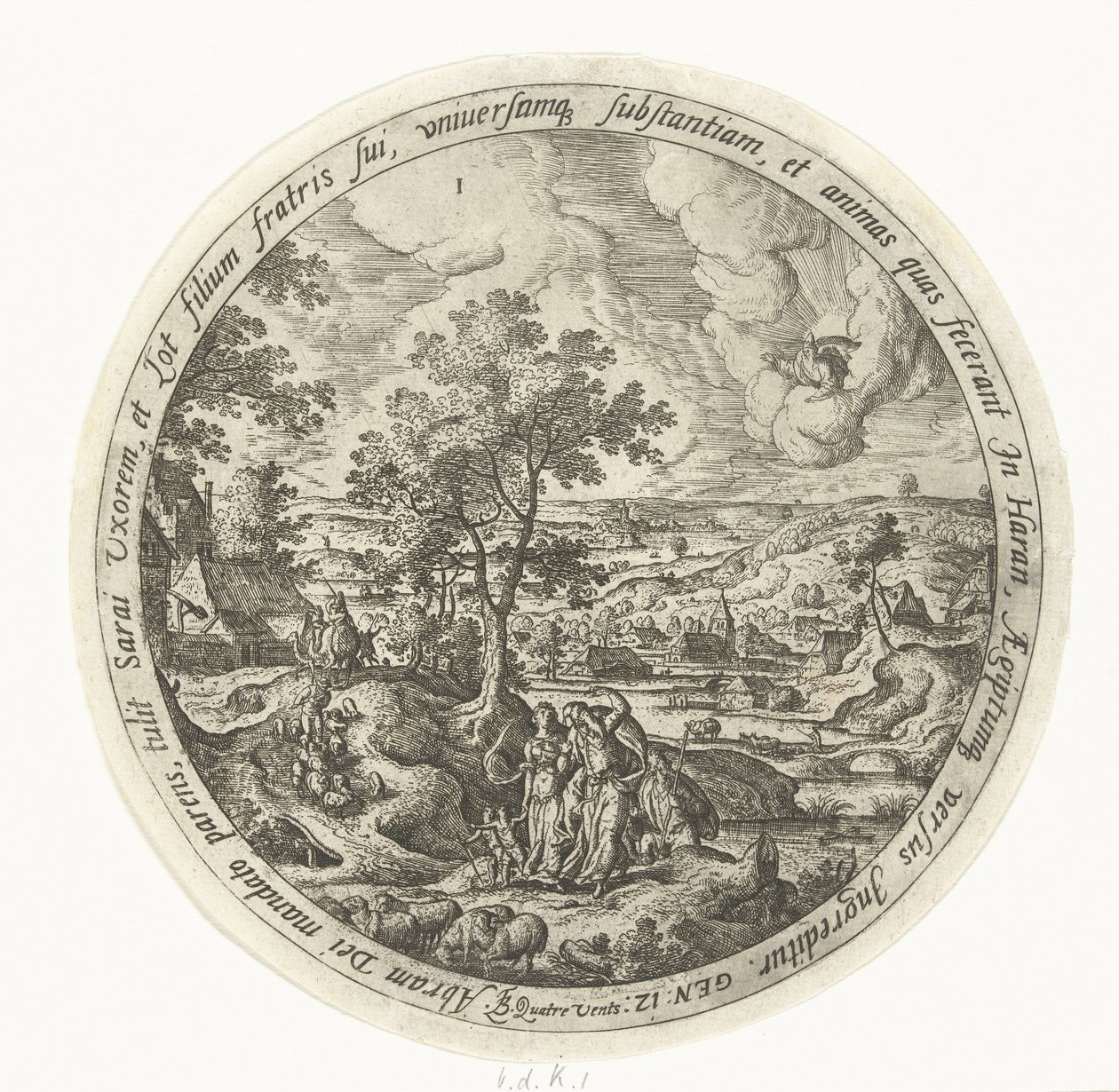 Abraham w drodze do Kanaanu Historia życia Abrahama (tytuł serii) autorstwa Unknown