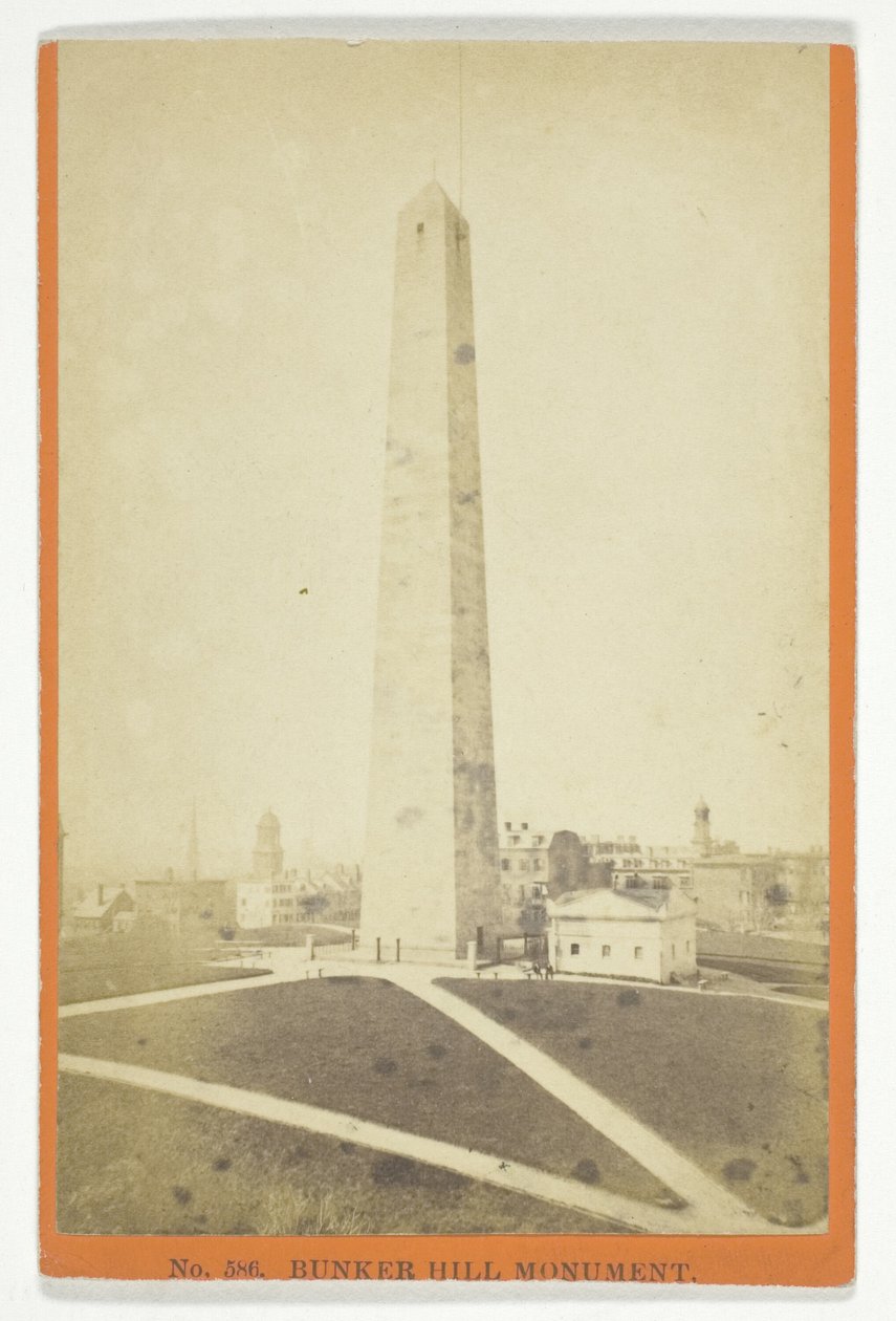 Pomnik Bunker Hill autorstwa Unknown