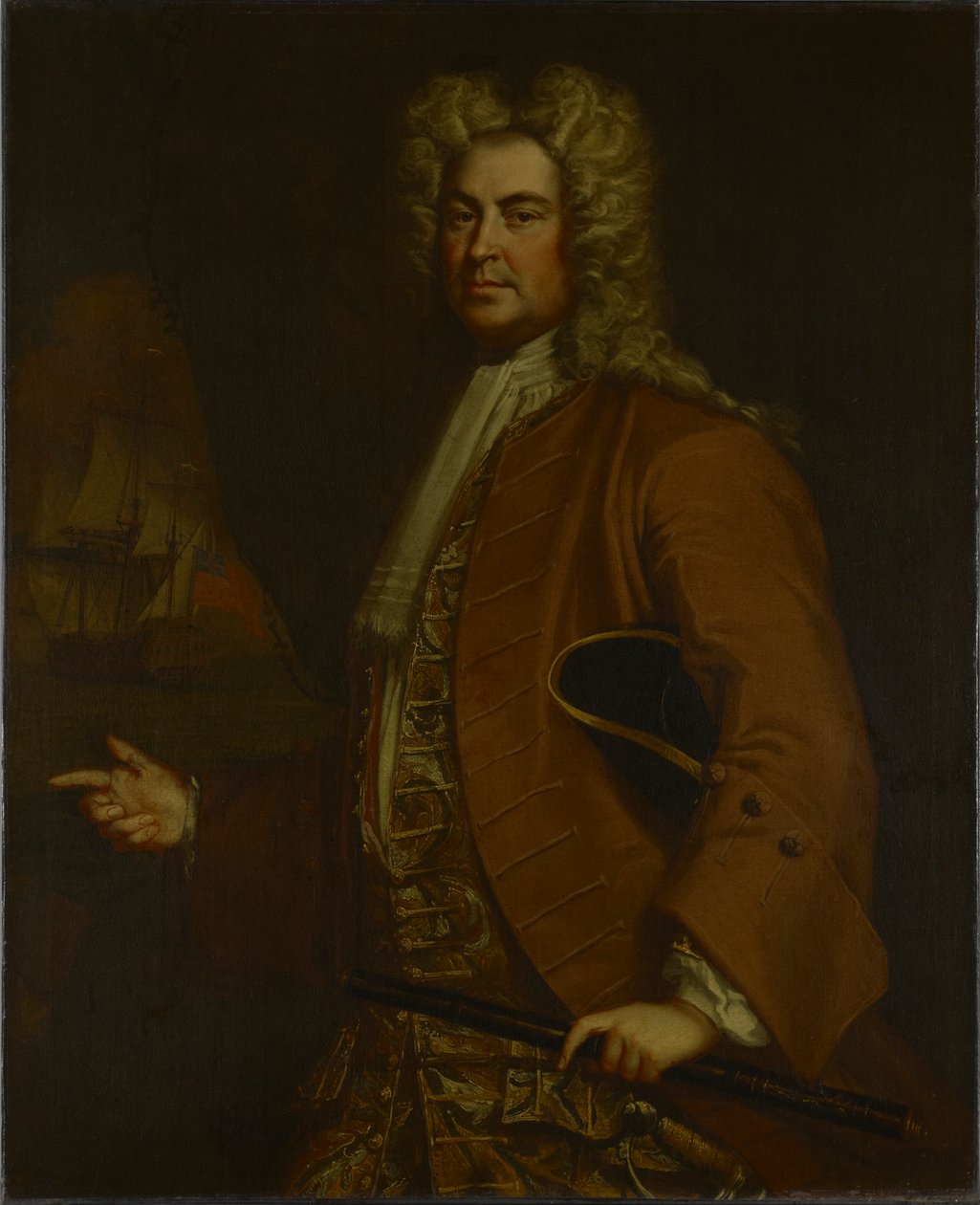 Komandor Edward Tyng (1683-1755) (dawniej przypisywany Johnowi Smibertowi) autorstwa Unknown