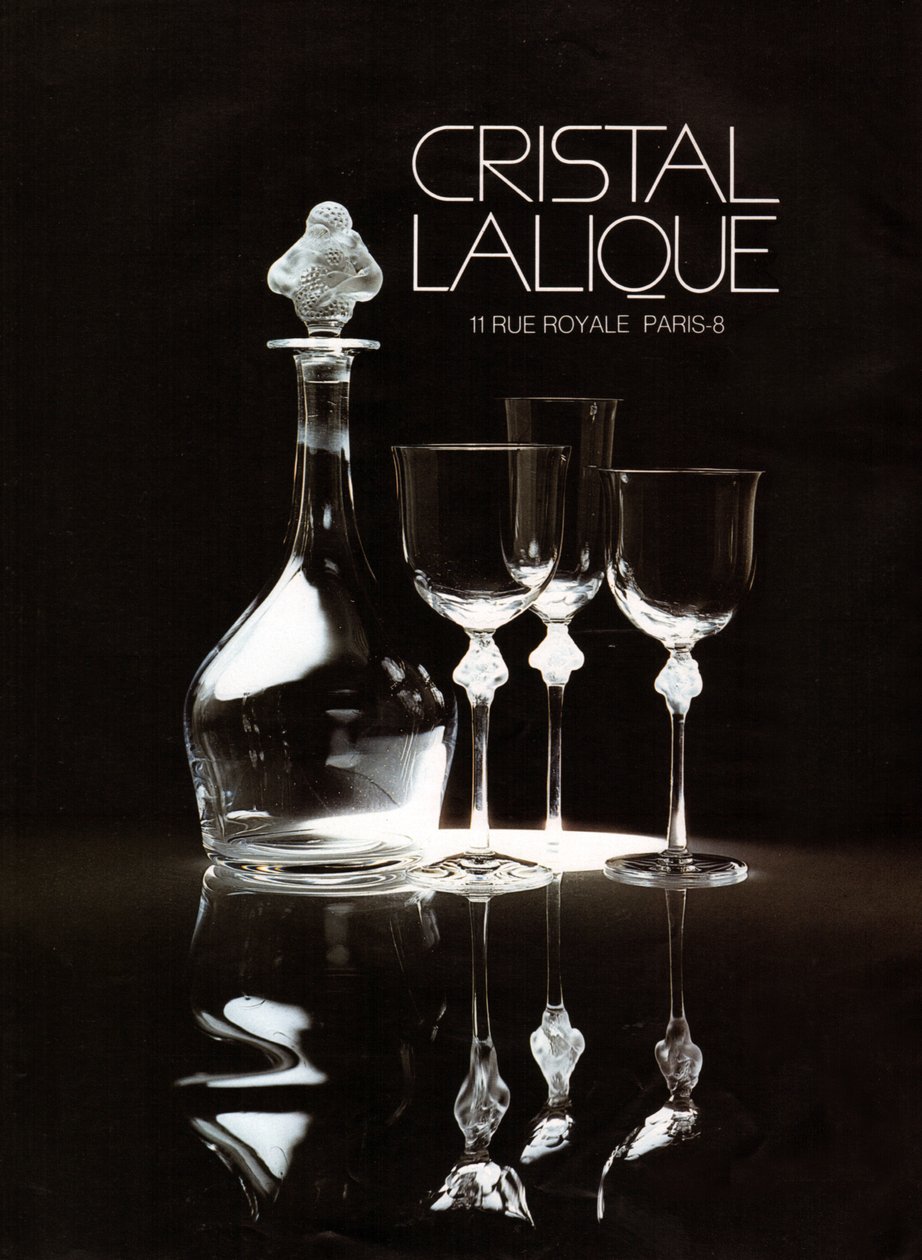 Kryształowy Lalique. Kryształ firmy Lalique. autorstwa Unknown
