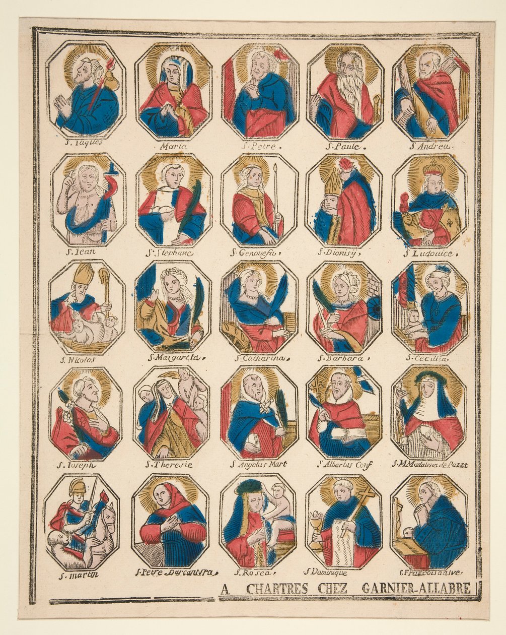 Figury świętych autorstwa Unknown