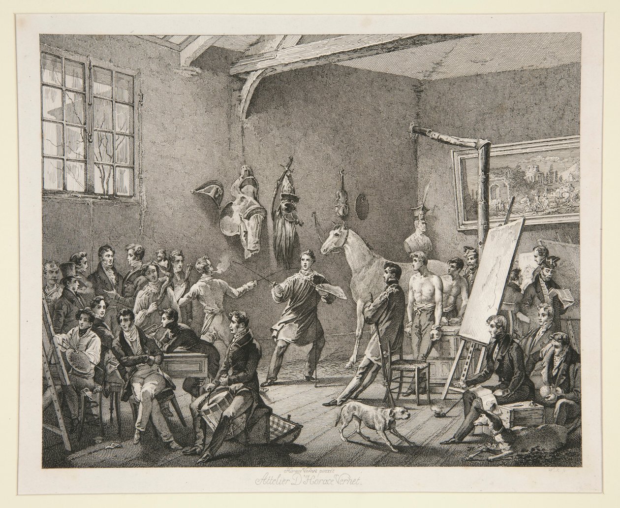 Horace Vernet autorstwa Unknown