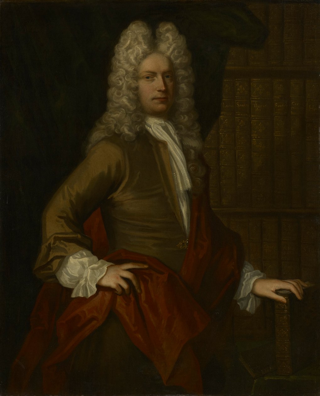 Jeremiasz Dummer Młodszy (ok. 1679-1739) autorstwa Unknown