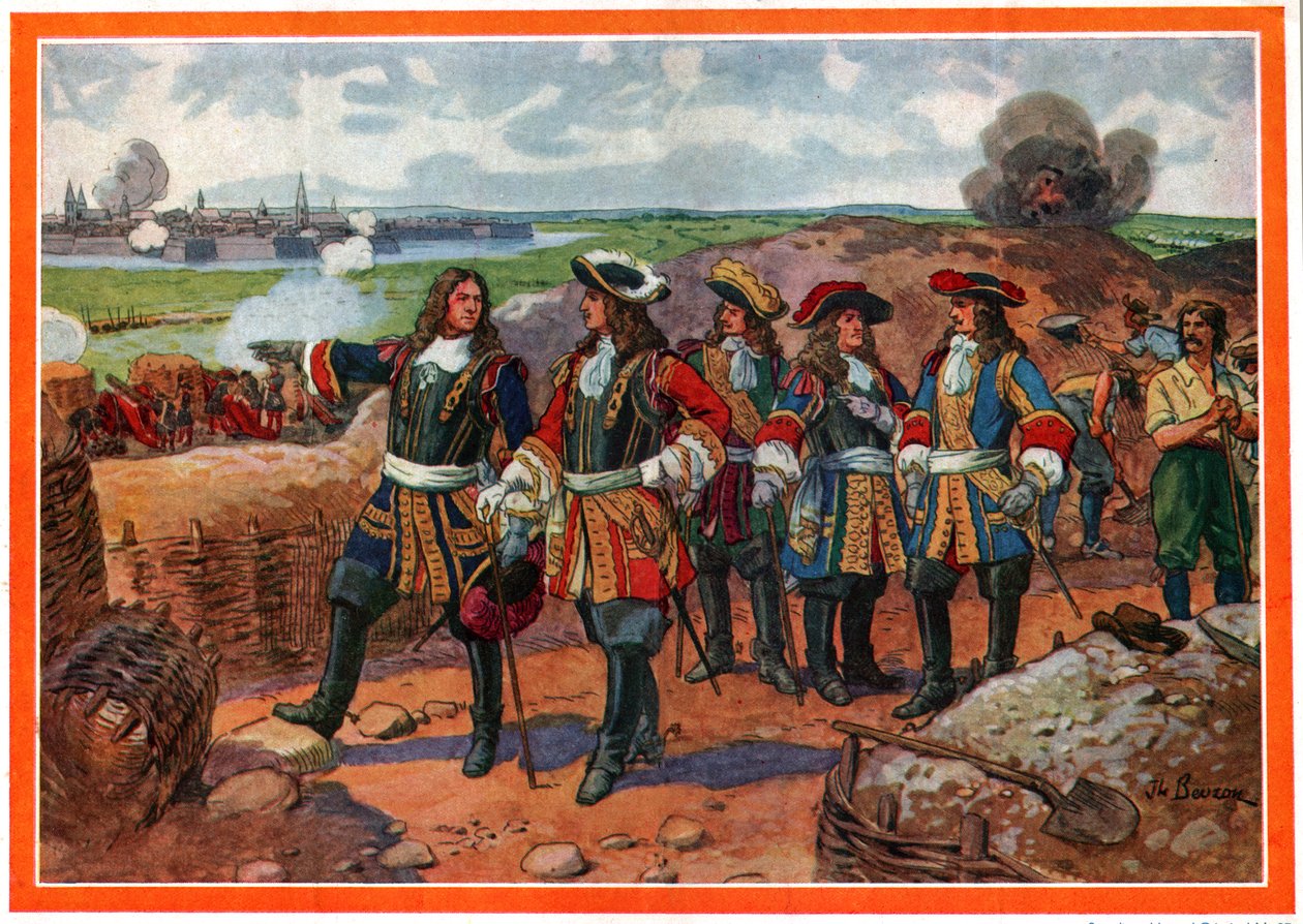 Ludwika XIV. autorstwa Unknown