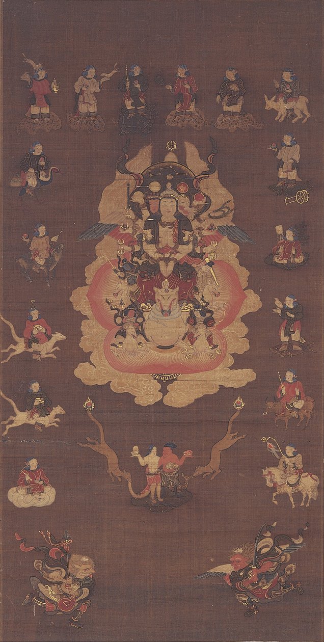 Mandala Dakini-Ten＜Ḍākiṇī＞ autorstwa Unknown