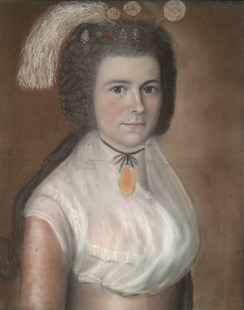 Olive Johnson (Pani Reuben Willoby) (1767-1828) autorstwa Unknown