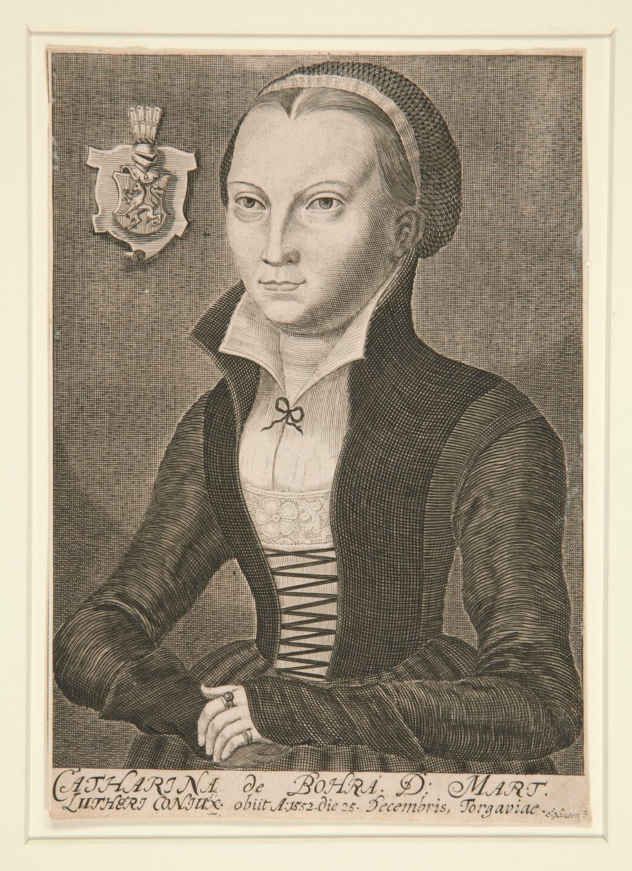 Portret Kathariny de Bora D: Mart autorstwa Unknown