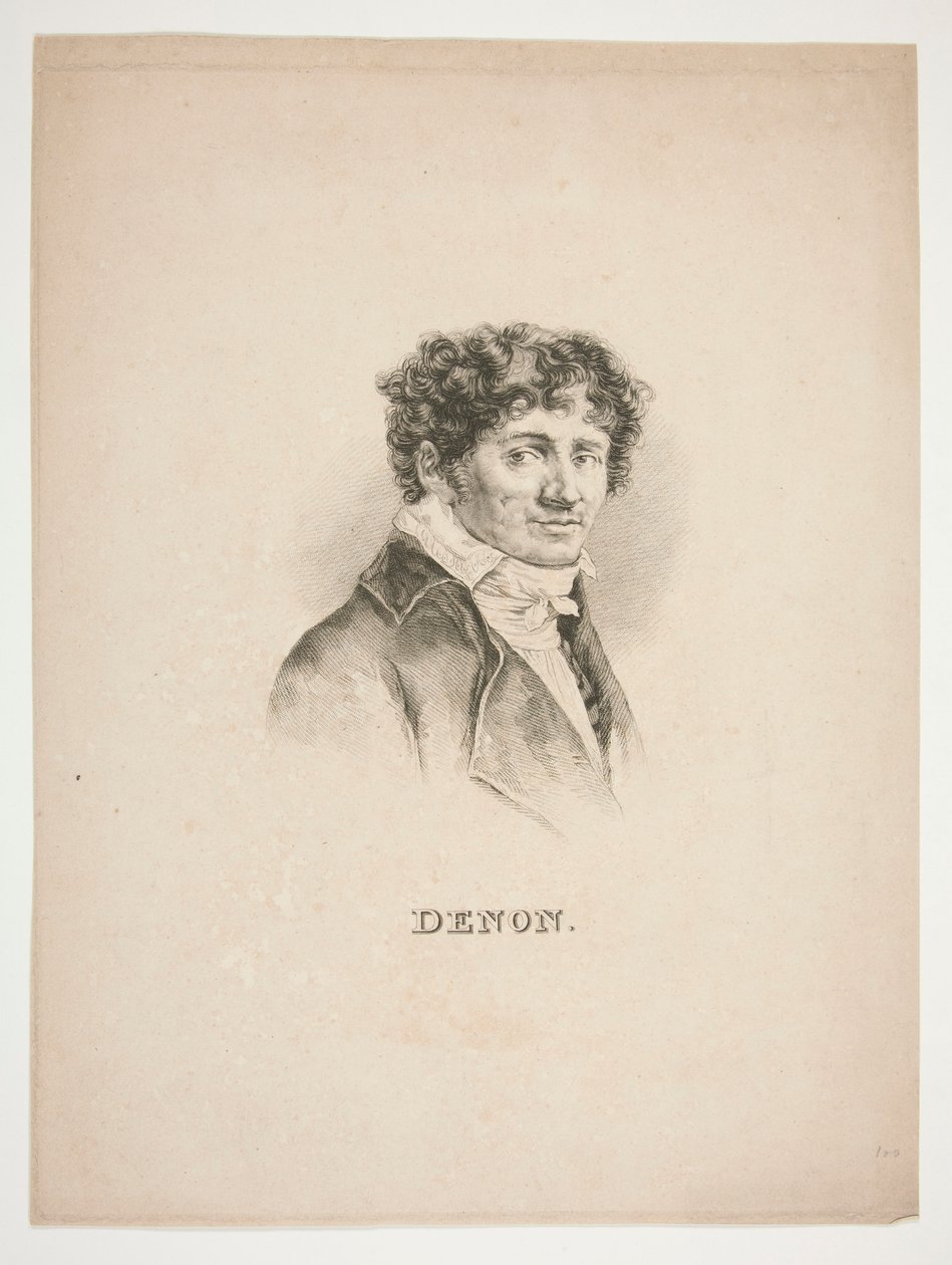 Portret Dominique-Vivant Denon autorstwa Unknown