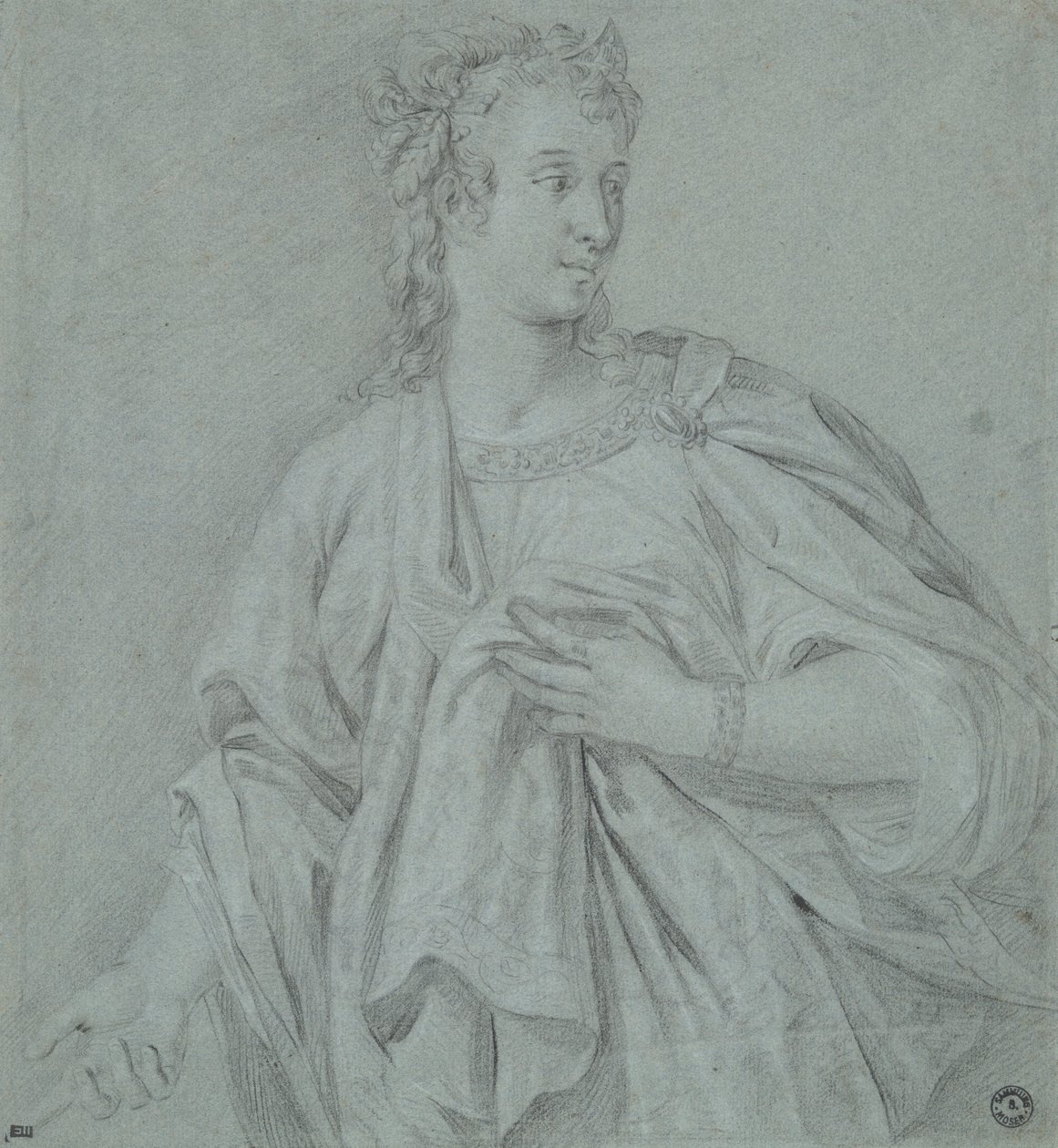 Portret Elii Petiny, żony Klaudiusza autorstwa Unknown