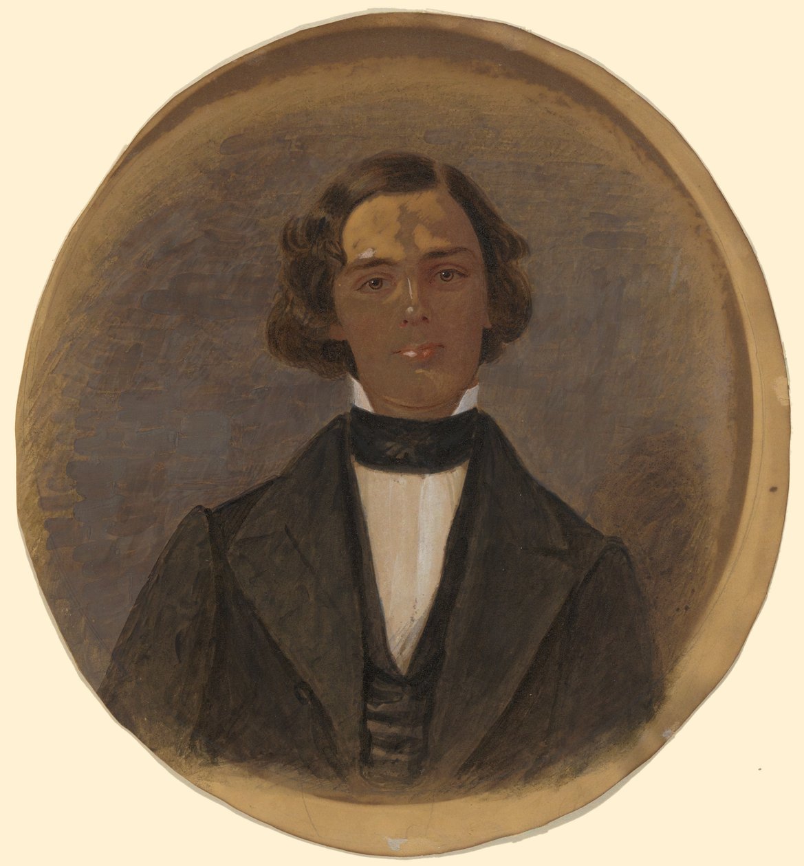 Portret Johna Pritkina Nortona, mgr 1846 (1822-1852) profesora chemii rolniczej, 1846-1852 autorstwa Unknown