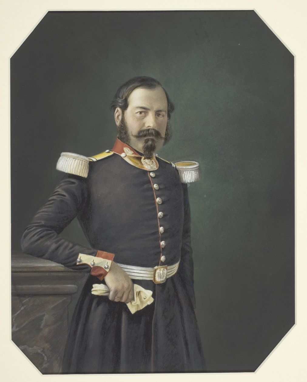 Portret francuskiego oficera wojskowego autorstwa Unknown