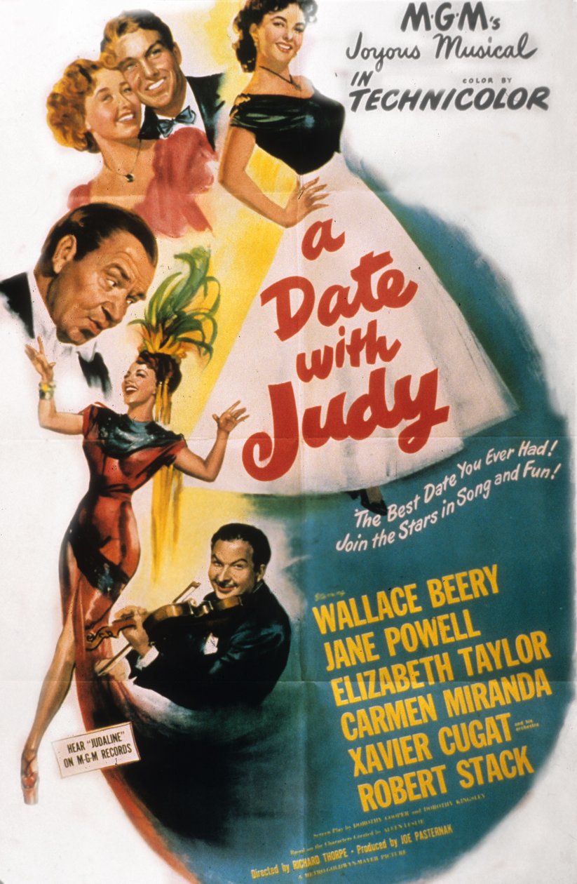 Plakat na randkę z Judy, 1948 autorstwa Unknown