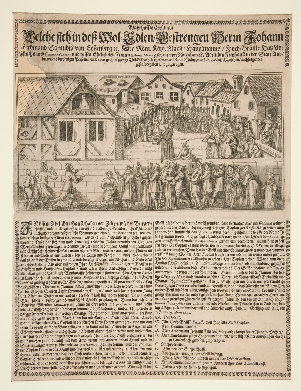 Scena religijna z kaznodzieją autorstwa Unknown