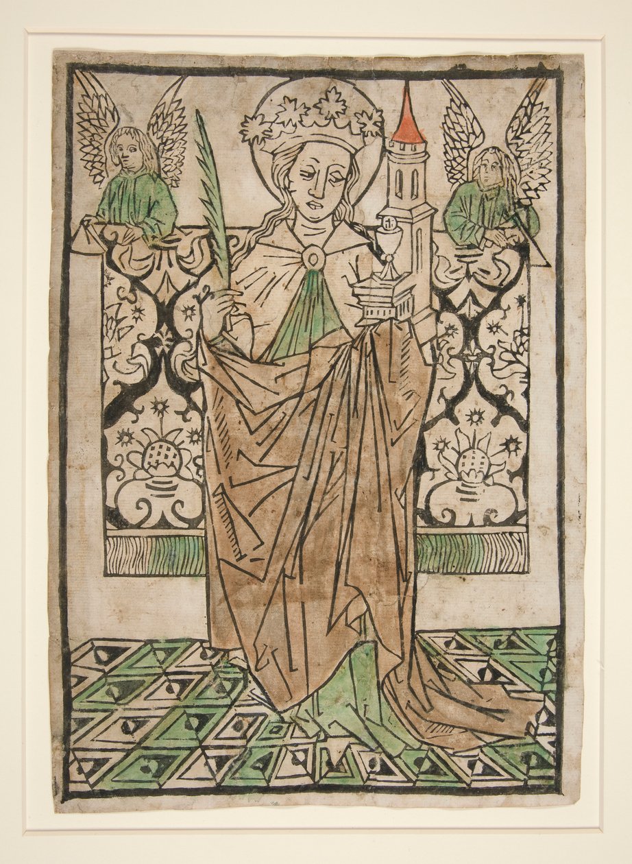 Św. Barbara autorstwa Unknown