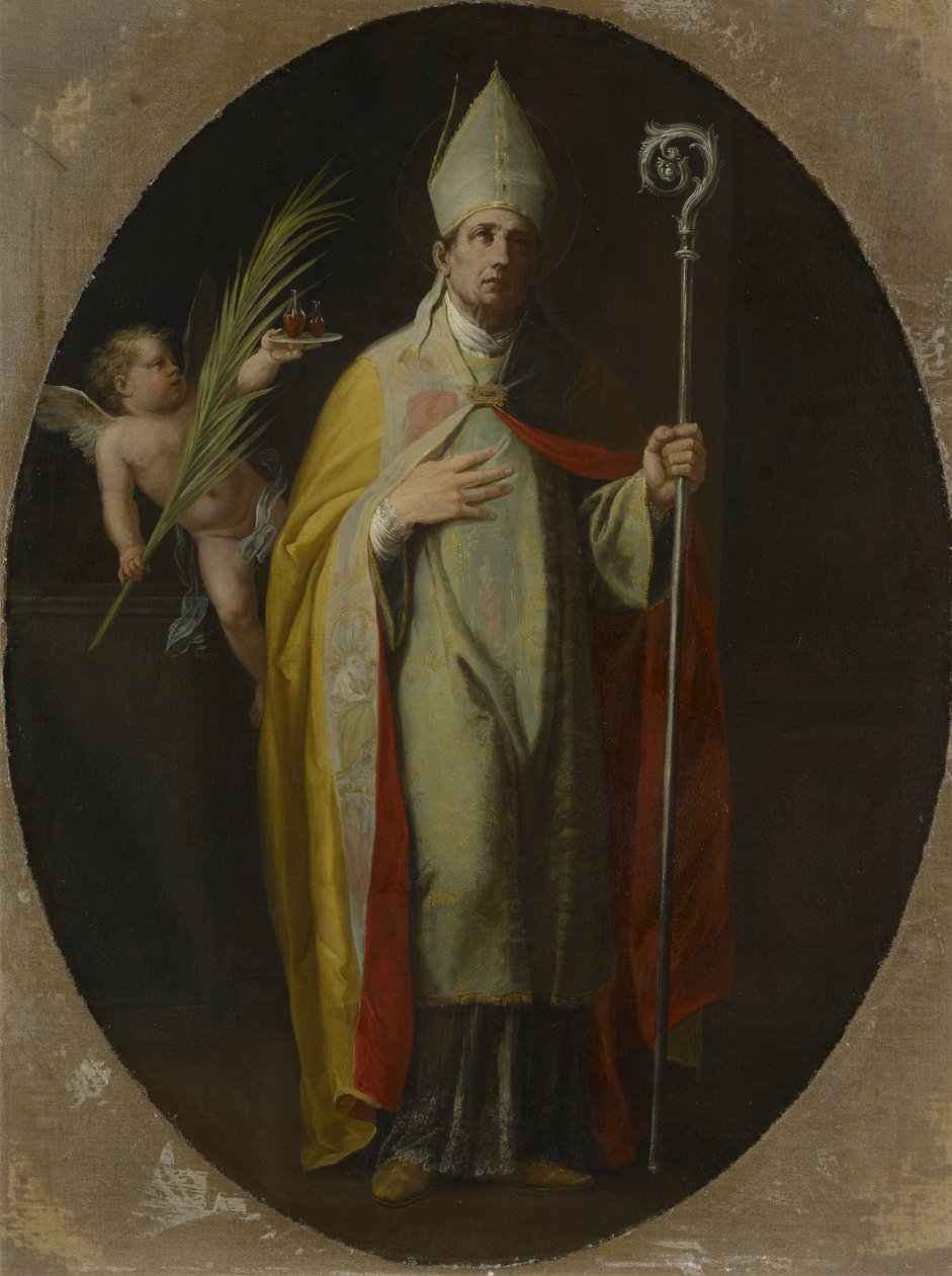 Św Gennaro, biskup Neapolu autorstwa Unknown