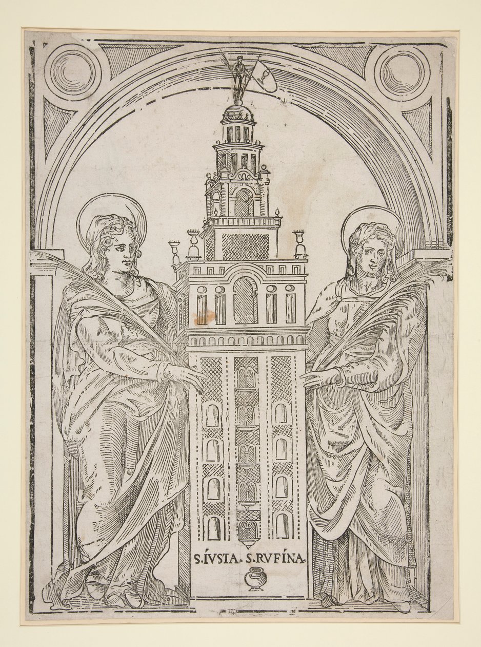 św. Justa i św. Rufina autorstwa Unknown
