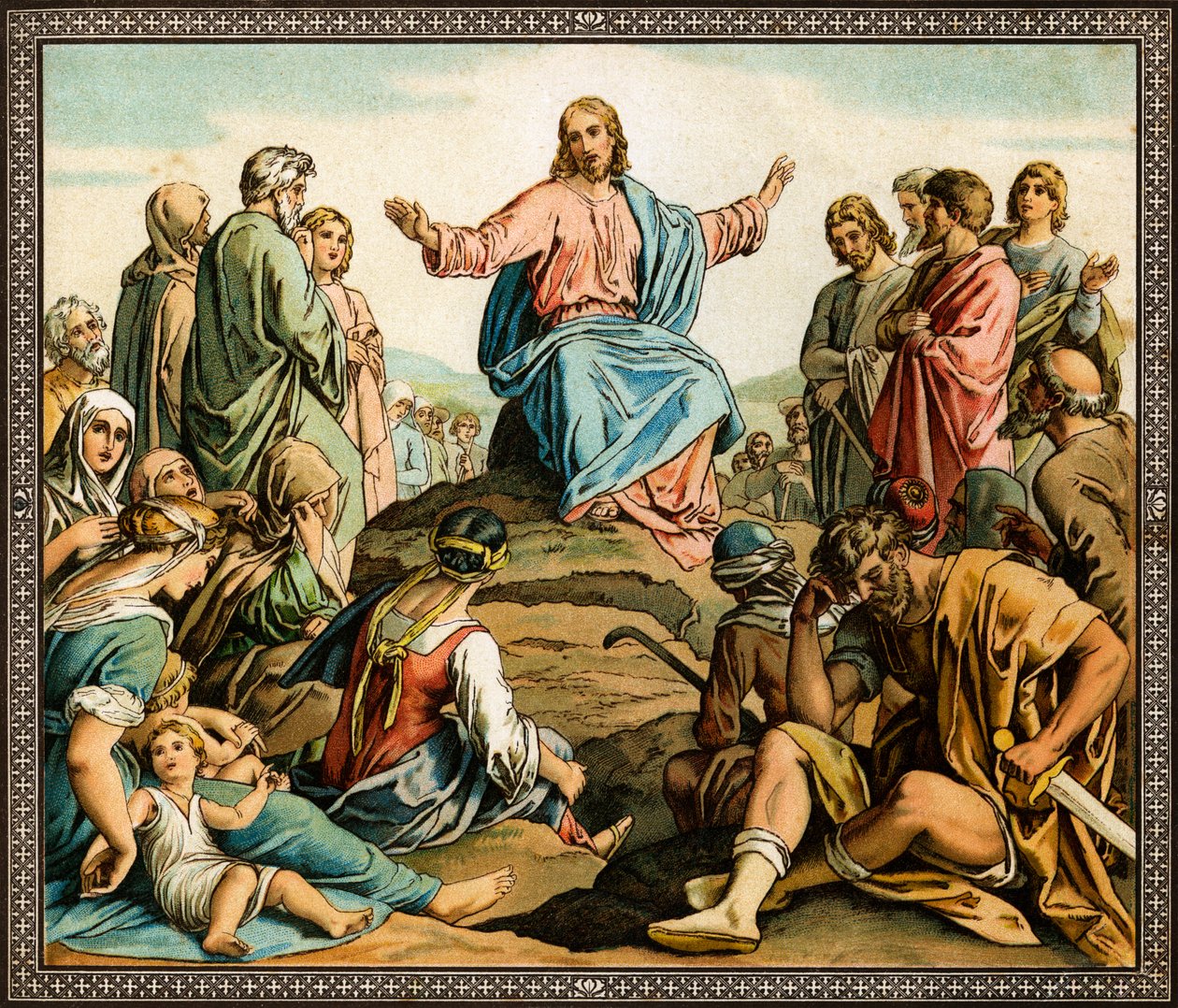 Kazanie na górze - Biblia, Nowy Testament autorstwa Unknown