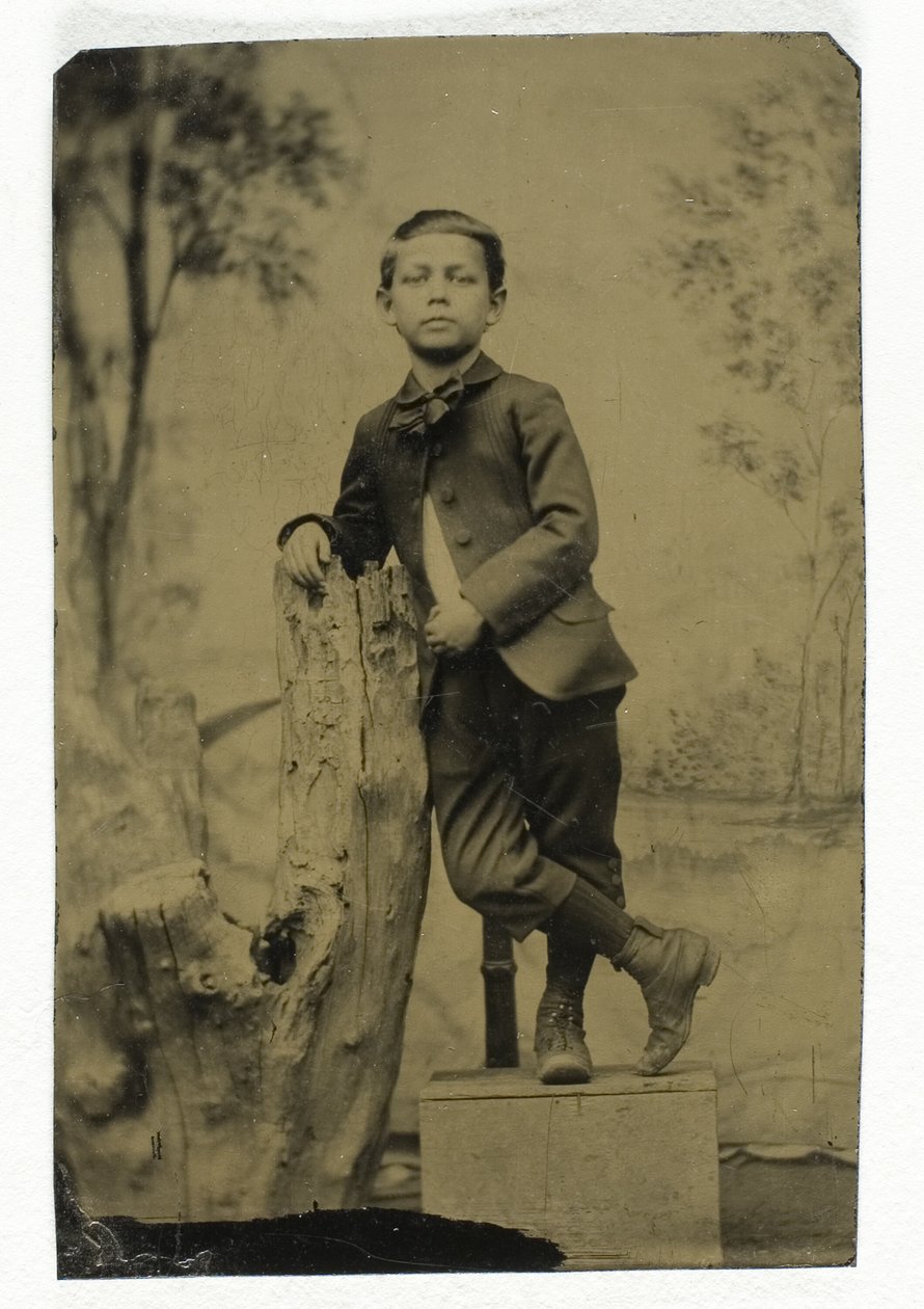 Bez tytułu (Portret opierającego się chłopca) autorstwa Unknown