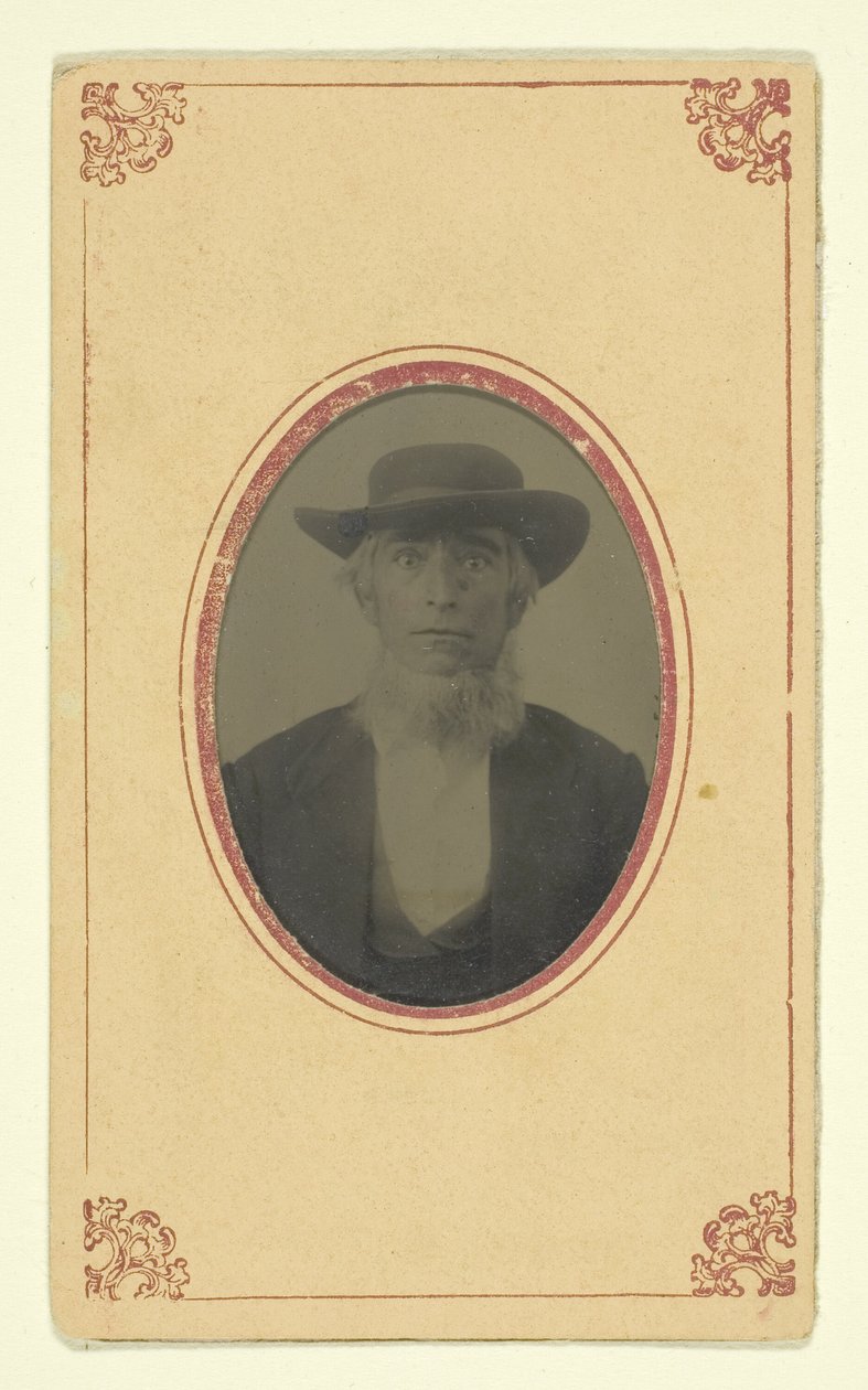 Bez tytułu (Portret brodatego mężczyzny w kapeluszu) autorstwa Unknown