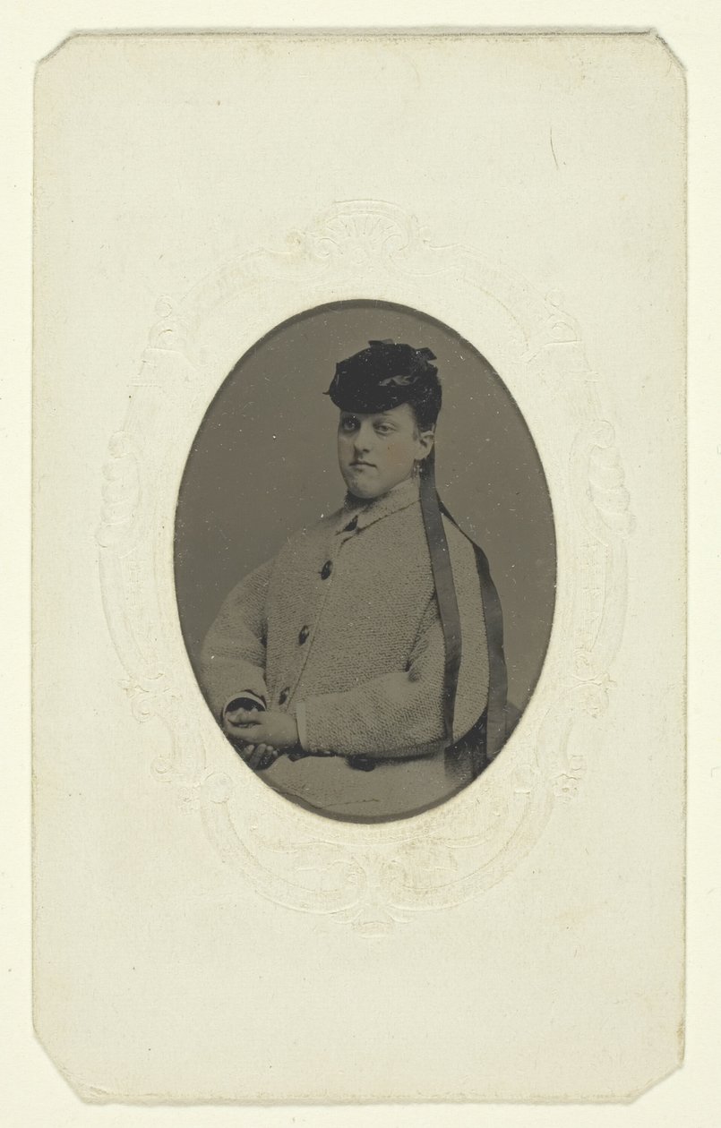 Bez tytułu (Portret kobiety w kapeluszu) autorstwa Unknown