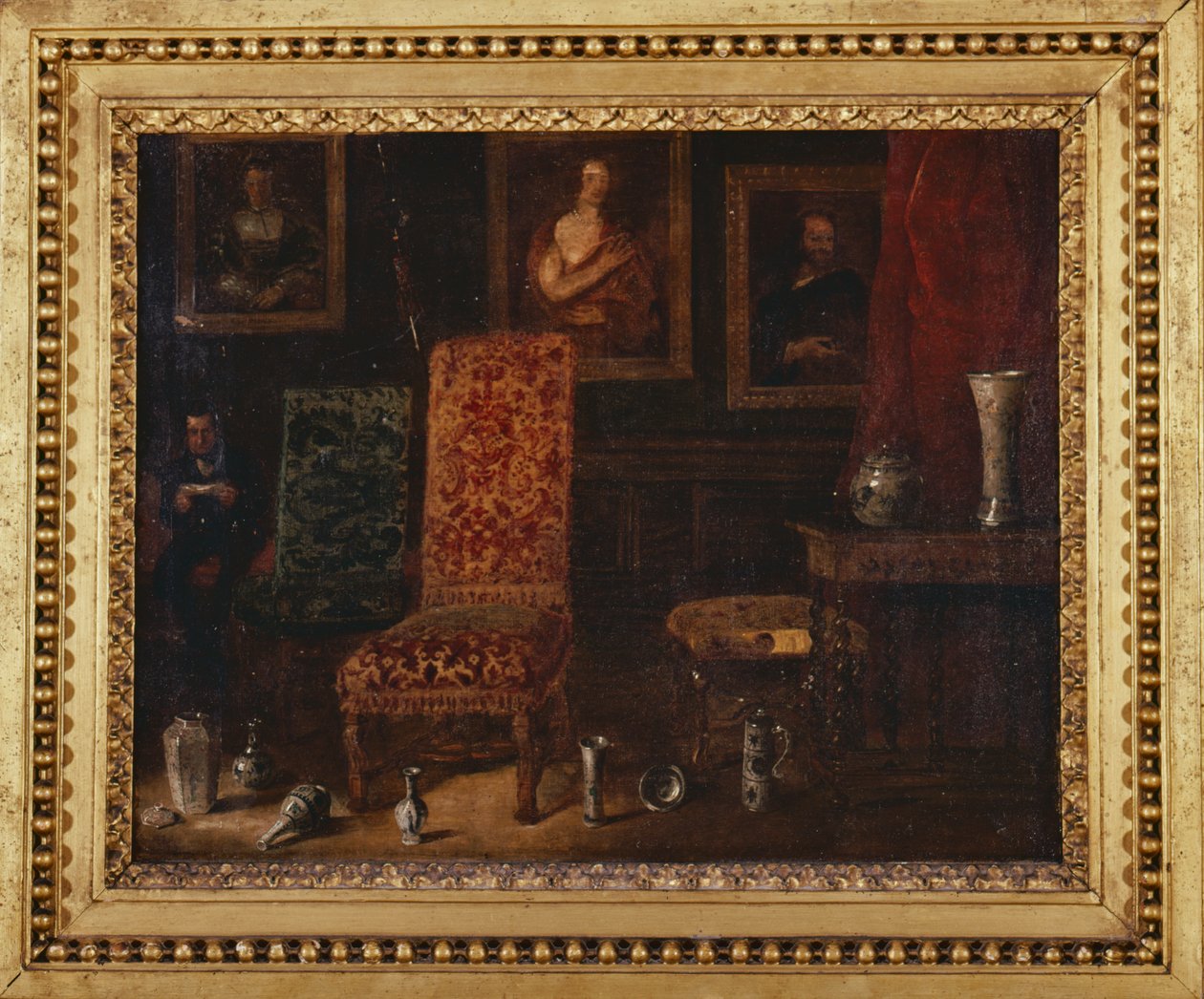 Wnętrze XIX-wieczne autorstwa Unknown artist