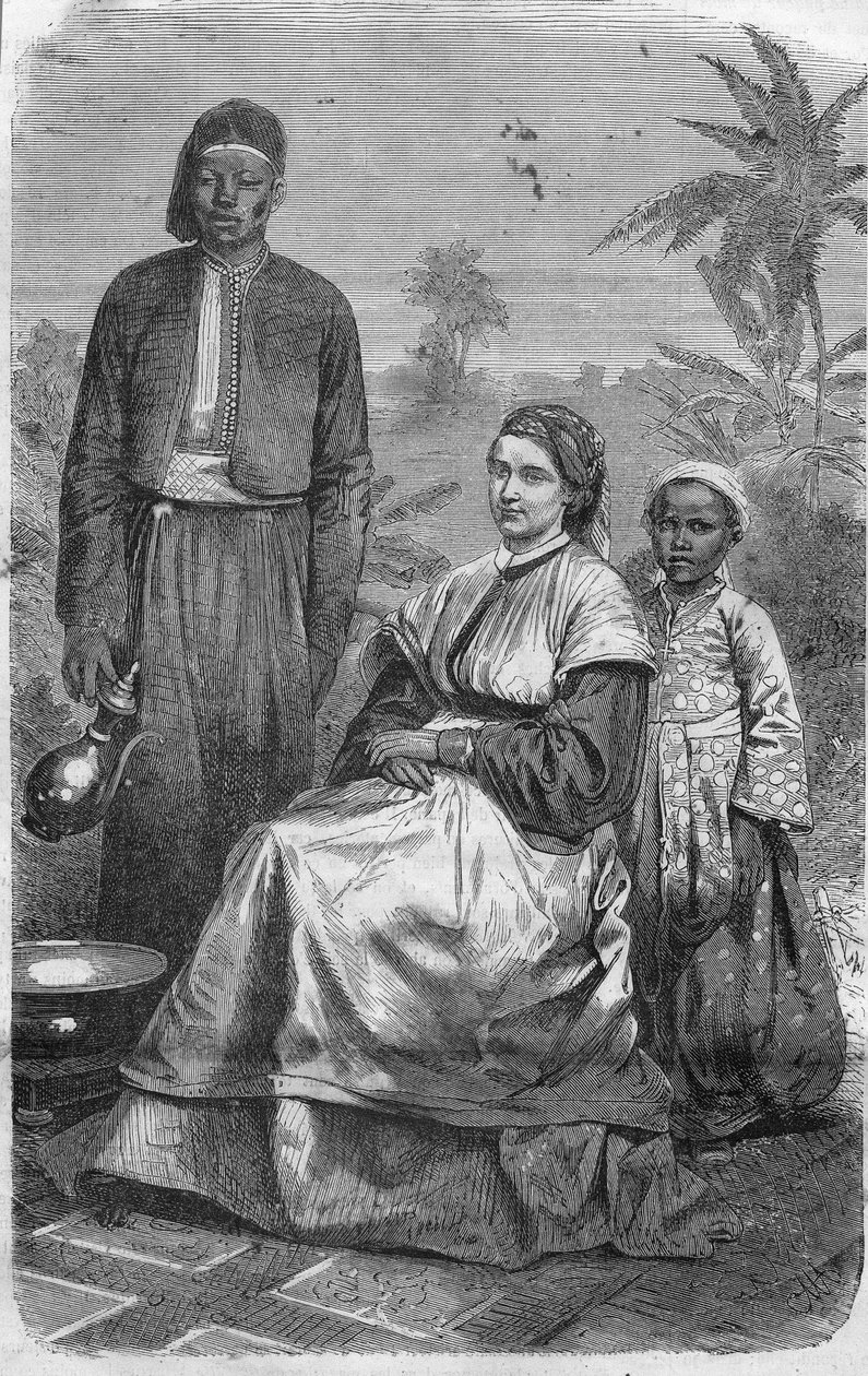 ALEXANDRINE PETRONELLA FRANCINA TINNE (1839 1869). Holenderski podróżnik, zamordowany w Afryce Środkowej przez Tuaregów. autorstwa Unknown artist