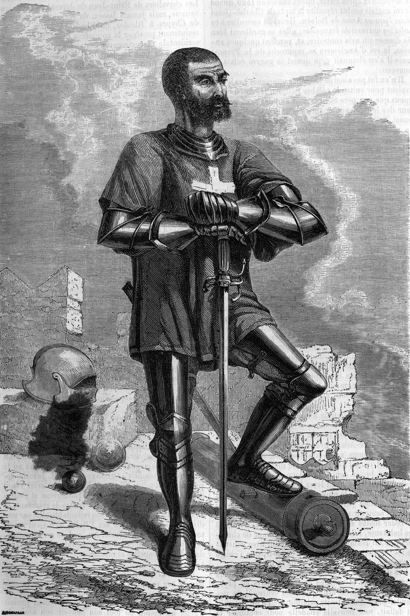 Rycerz z miasta Rodos (Grecja), w XVI wieku. autorstwa Unknown artist