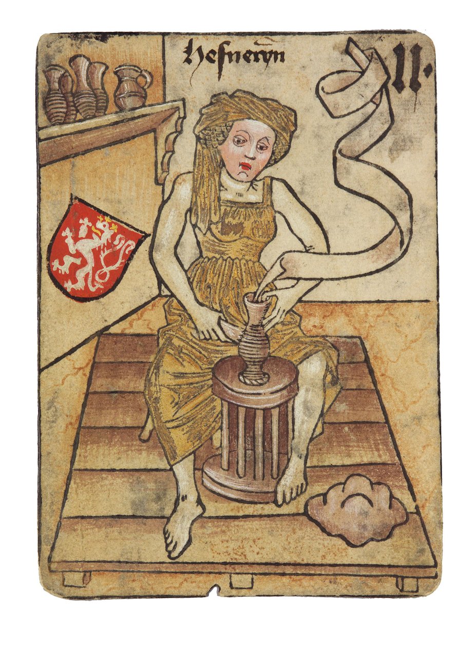 Garncarz. Zamek Ambras Hofaemterspiel (Gra sądowa) autorstwa Unknown artist