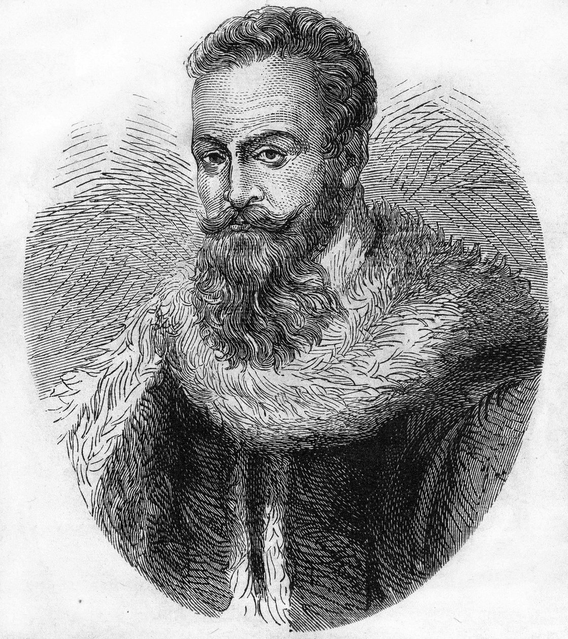 Achilles de Harlay (1536-1619), przewodniczący parlamentu paryskiego. autorstwa Unknown artist