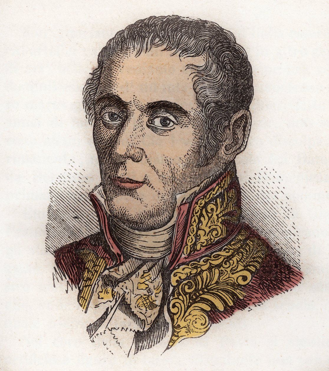 Alessandro Volta (1745-1827) Włoski naukowiec, znany z wynalezienia stosu Volta autorstwa Unknown artist