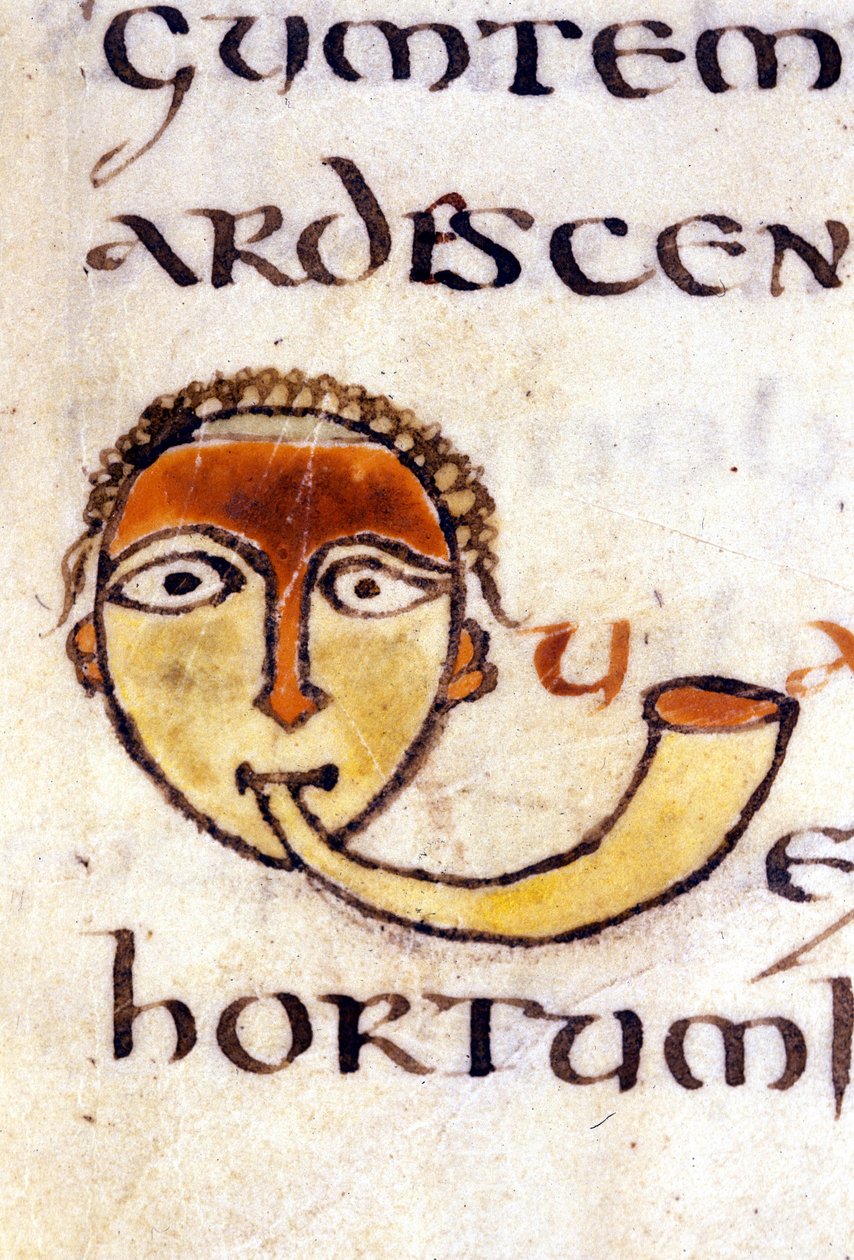 Alfabet: zminiaturowana litera U autorstwa Unknown artist