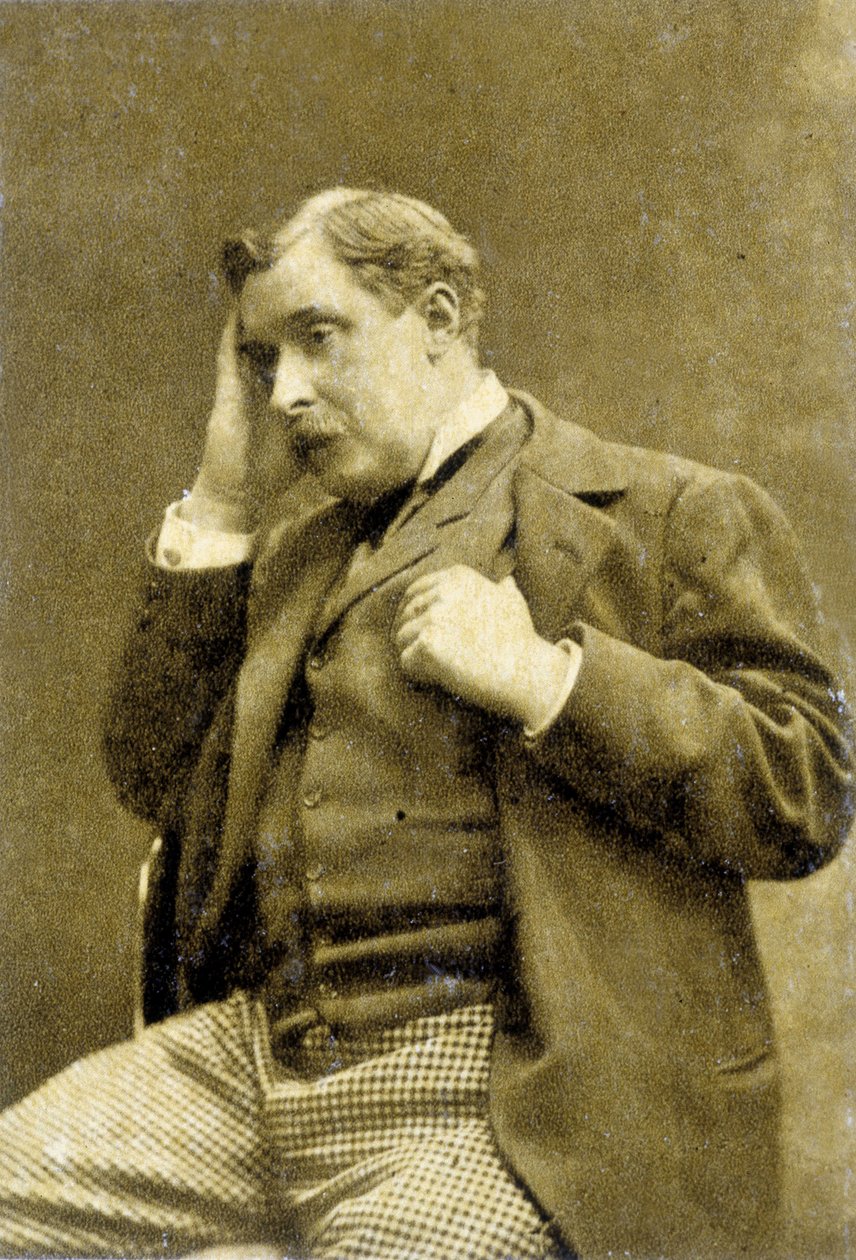 Alphonse Allais (1854 - 1905) - zdjęcie z 1895 roku. autorstwa Unknown artist