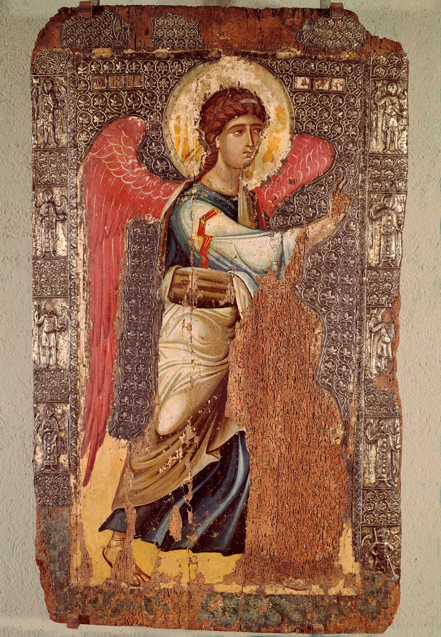 Anioł Zwiastowania (ikona z XIII-XIV wieku) autorstwa Unknown artist