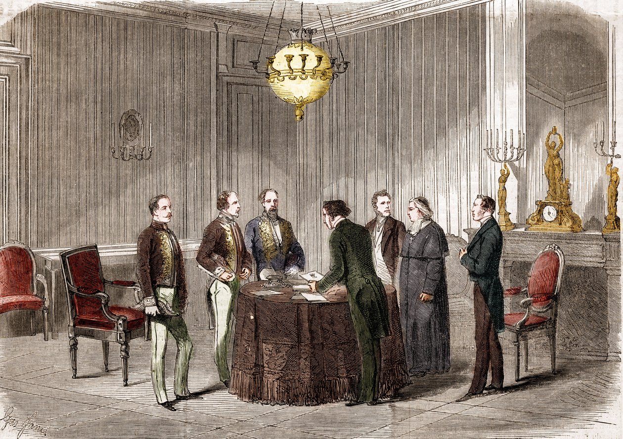 Aneksja Sabaudii do Francji autorstwa Unknown artist