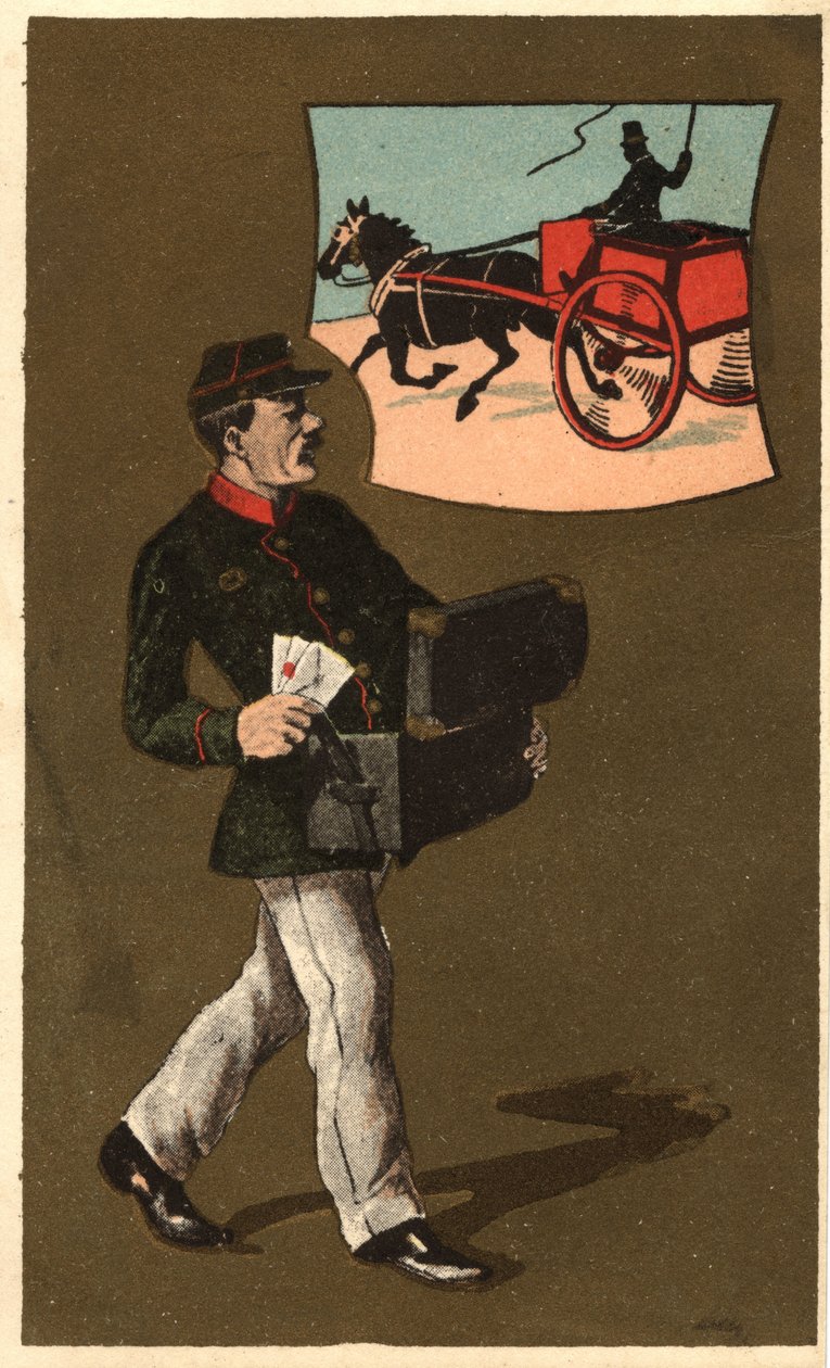 Anonimowa chromolitografia, koniec XIX wieku. autorstwa Unknown artist