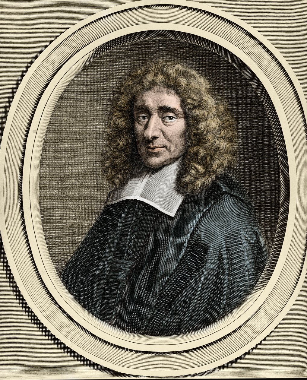 Antoine Furetiere (1619-1688), angielski pisarz gramatyk - autorstwa Unknown artist