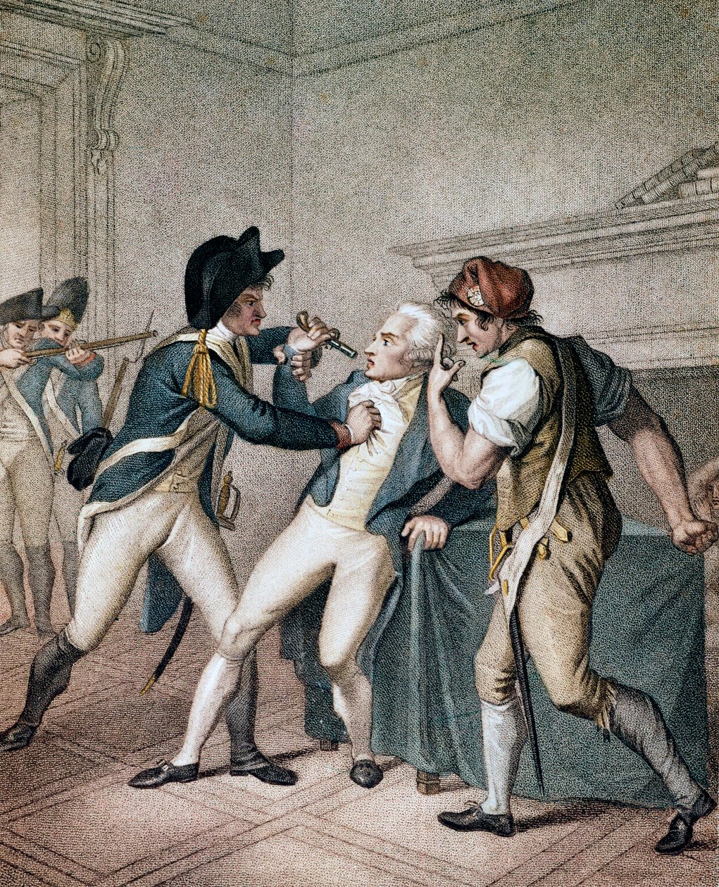 Aresztowanie Maximiliena Robespierre