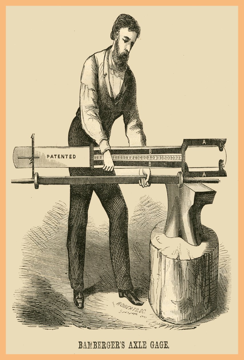 Bamberger Axel Gage autorstwa Unknown Artist