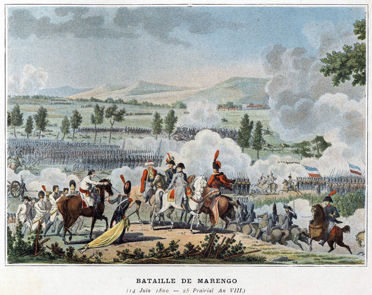 Bitwa pod Marengo, 14 czerwca autorstwa Unknown artist